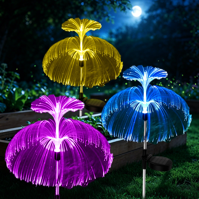Landscape Spike Light - Solar Jellyfish Decor Garden Lights Outdoor