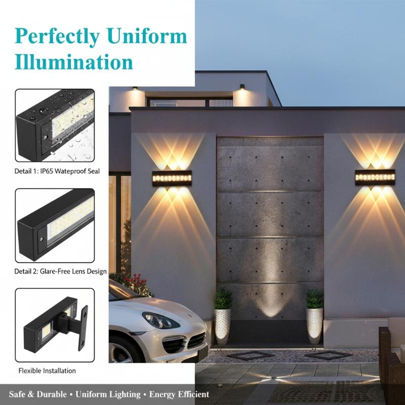 Outdoor Lighting And Decor - Outdoor Waterproof Wall Light 10W 8W