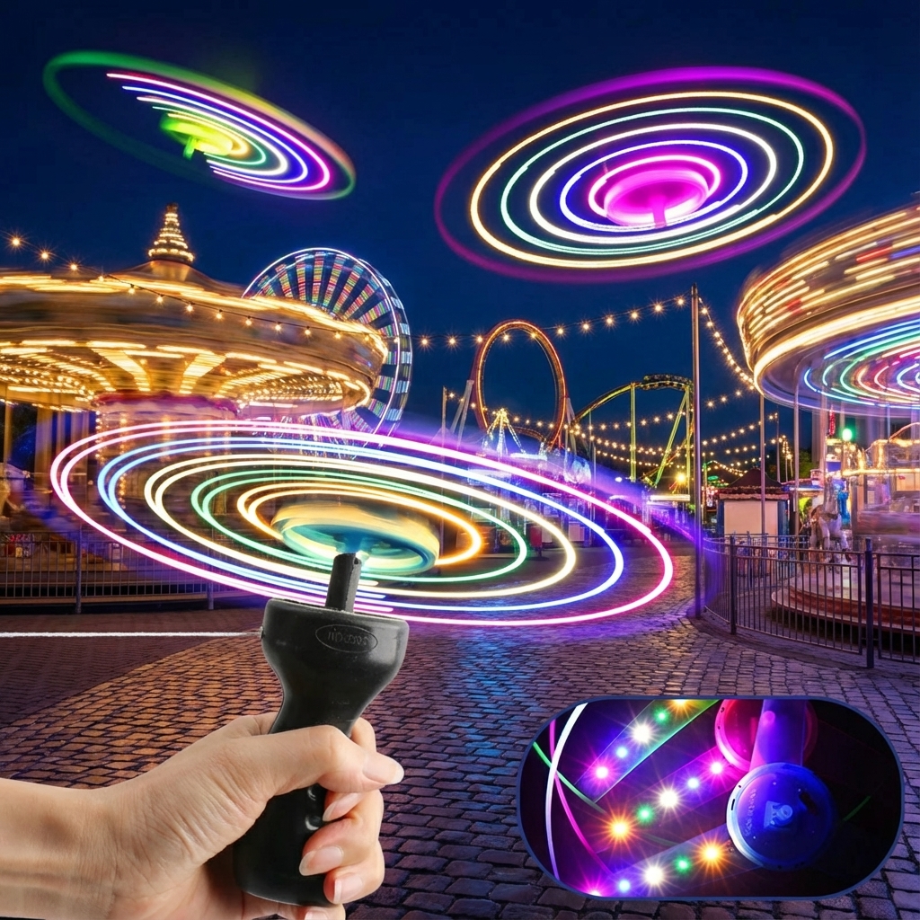Outdoor Lighting No Wiring - 1pc Pull Wire Glow UFO Funny
