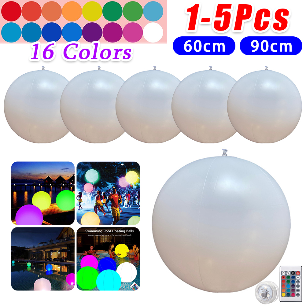 Outdoor Lighting Gazebo - LED Glowing Balloon 16 Colors Garden