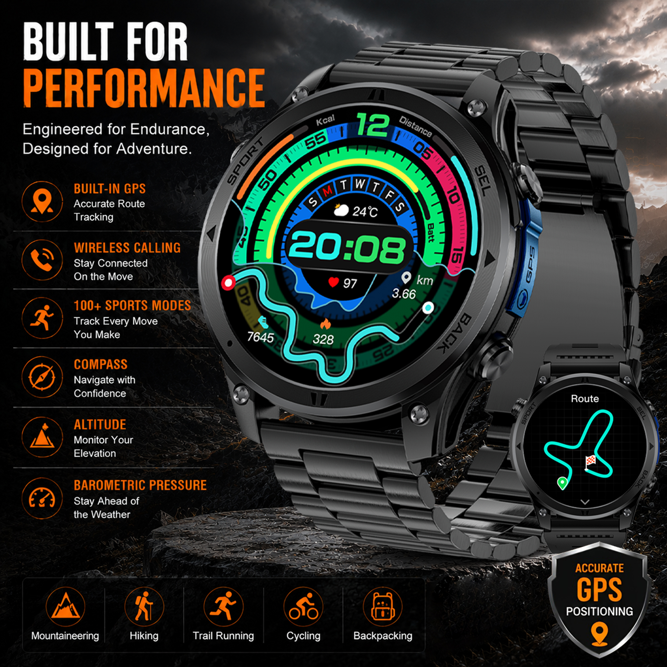 Outdoor Lighting Ip Rating - 2026 T-Rex3 Pro men's smart watch