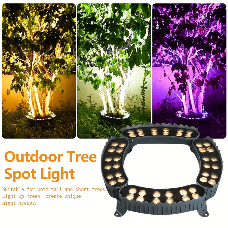 Landscape Spike Light - LED Outdoor Hug Tree Spotlight Aluminum