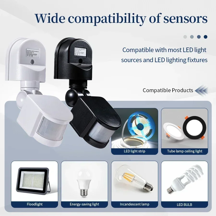 Outdoor Lighting With Motion Sensor - 100-240V 12V PIR Motion Sensor Automatic
