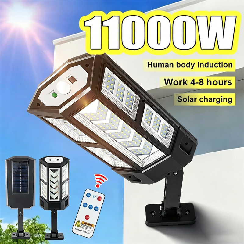 Outdoor Lighting With Motion Sensor - Solar LED Light Super Bright Outdoor