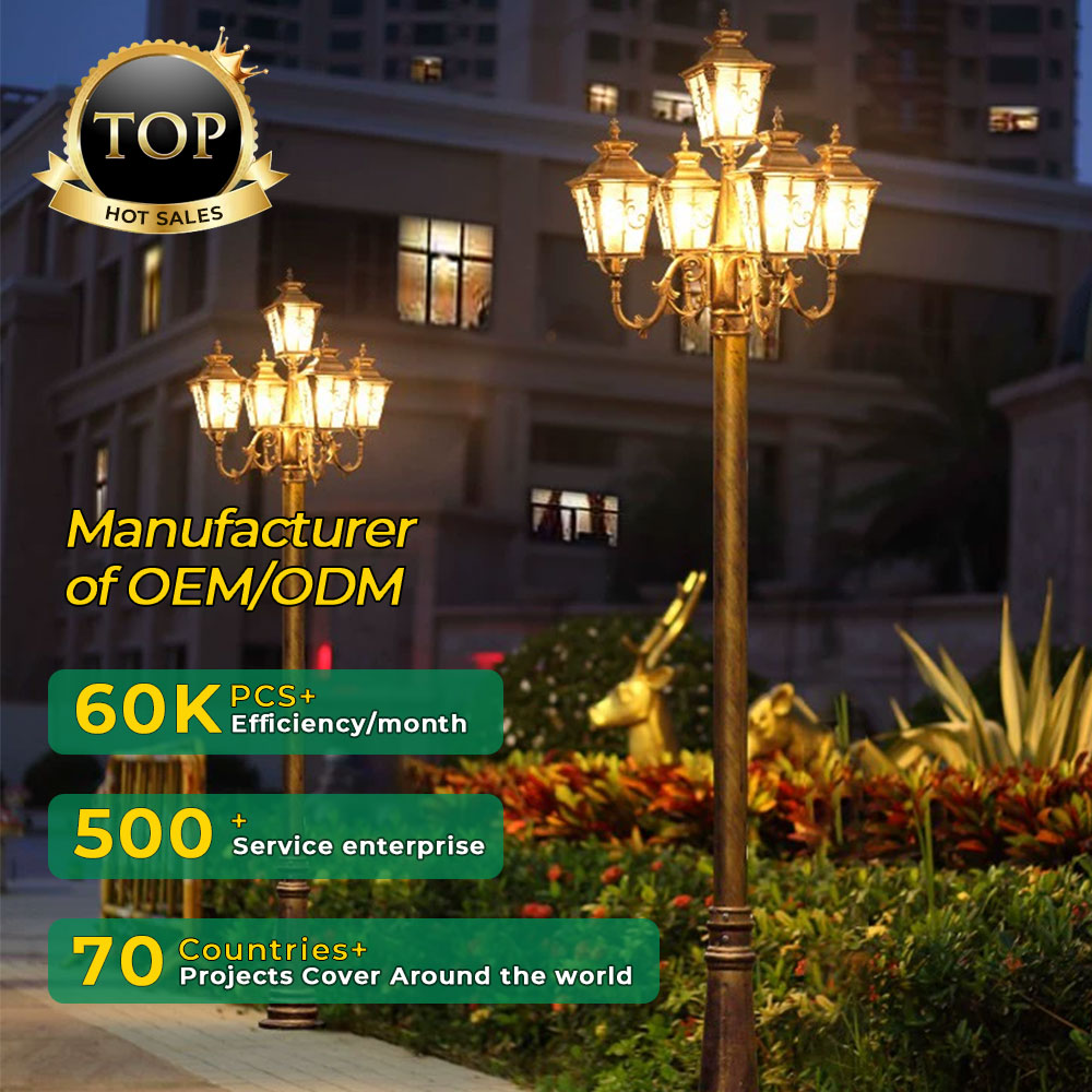 Customize Outdoor 5 Head Class - Outdoor Lighting Pole incelemesi ve fiyatı