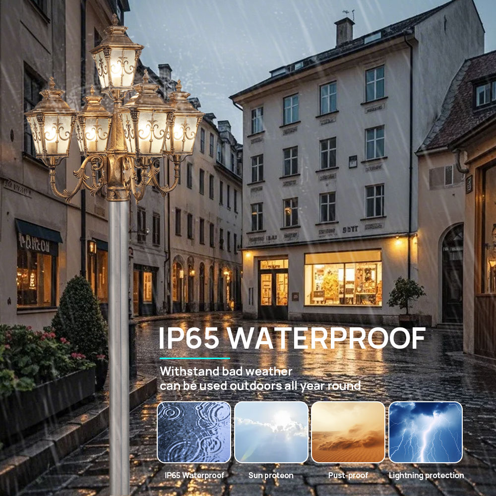 Customize Outdoor 5 Head Class - Outdoor Lighting Pole incelemesi ve fiyatı