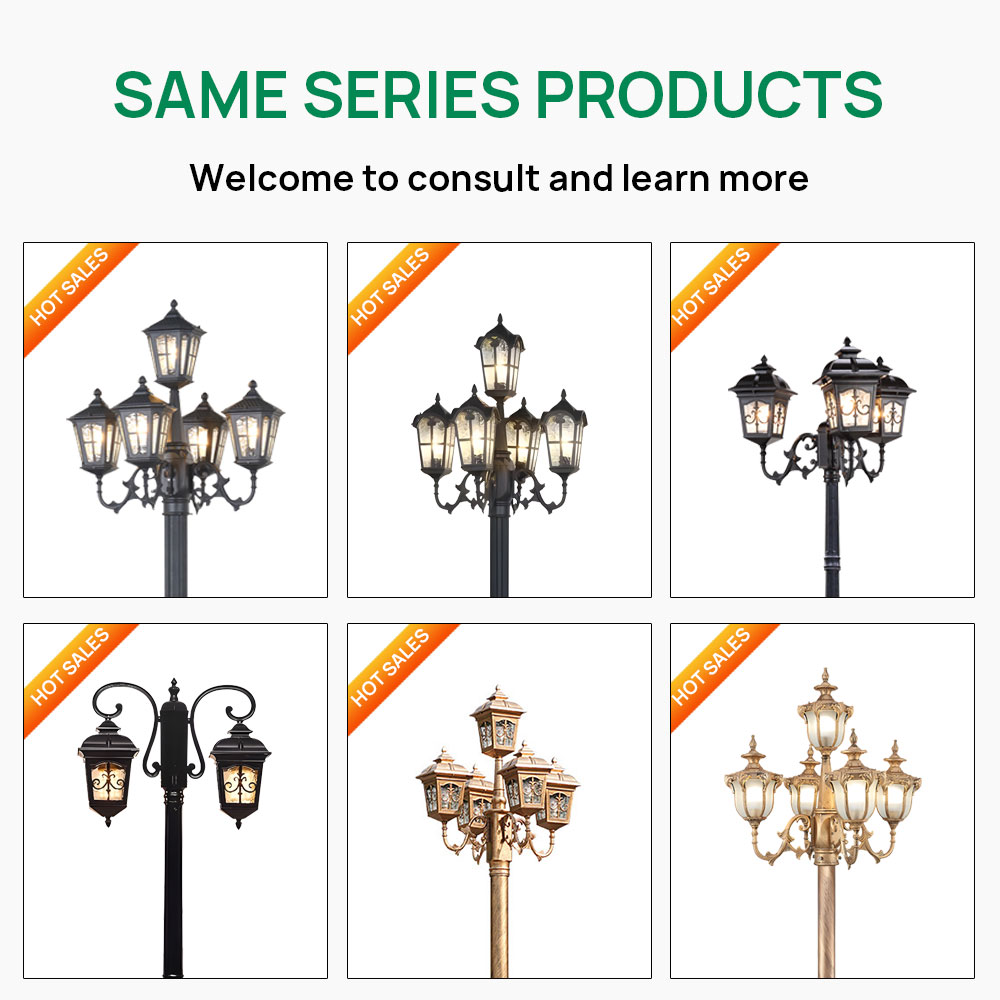 Customize Outdoor 5 Head Class - Outdoor Lighting Pole incelemesi ve fiyatı