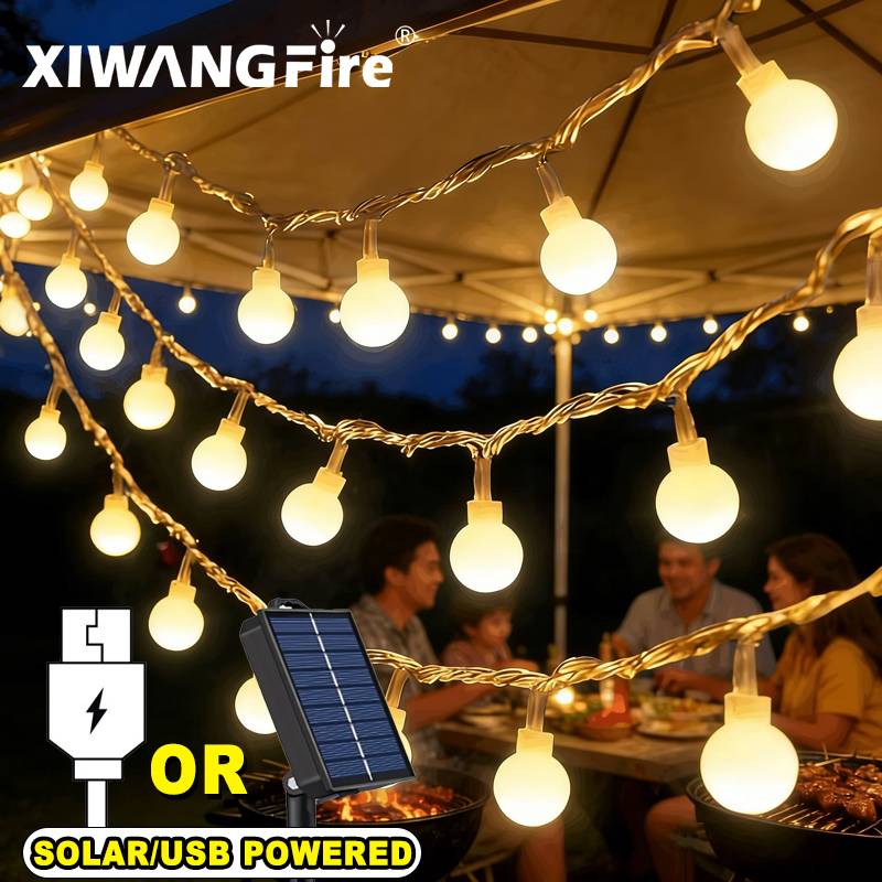 3-10M Solar/USB/Battery String - Outdoor Lighting And Decor incelemesi ve fiyatı