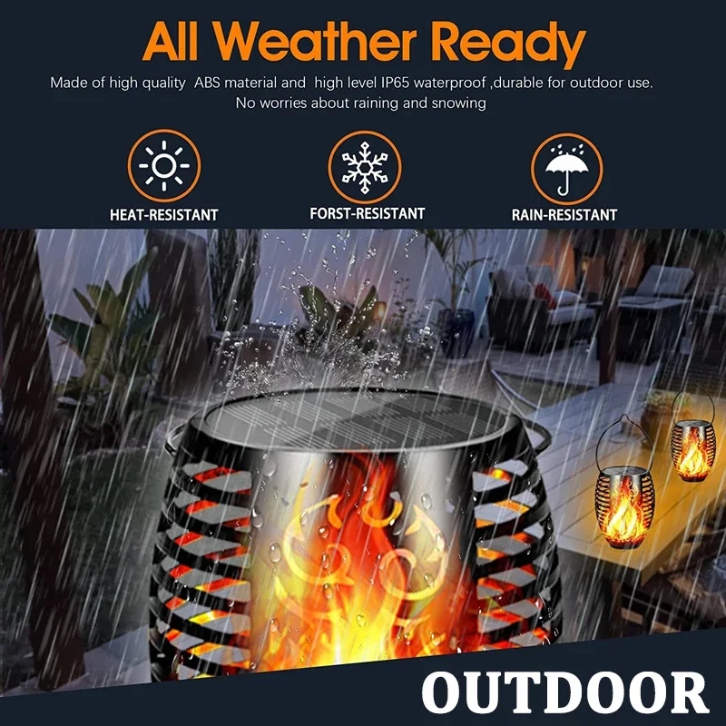 96 LED Outdoor Solar Torch Lig - Fire Torch Solar incelemesi ve fiyatı