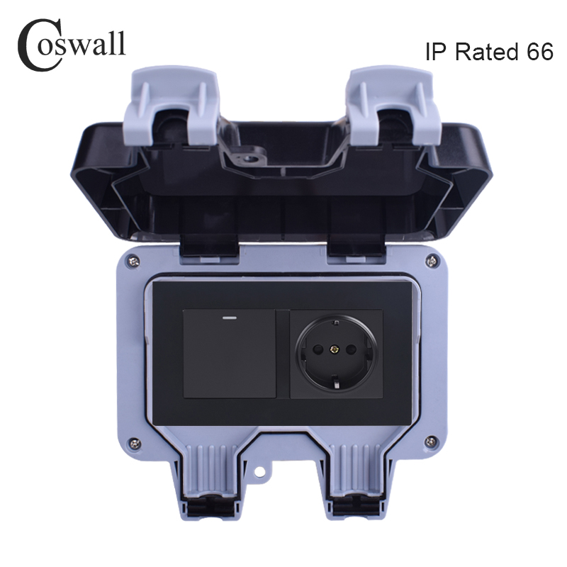 Coswall IP66 Weatherproof Wate - Outdoor Lighting Socket incelemesi ve fiyatı