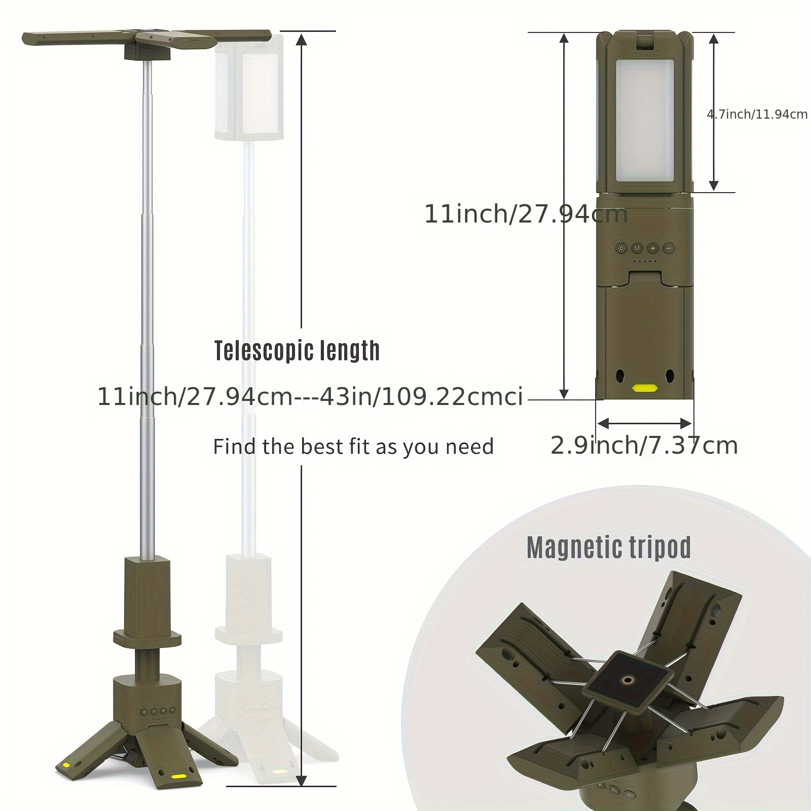 Camping Lantern, 14000mAh Rech - Outdoor Lighting No Wiring incelemesi ve fiyatı