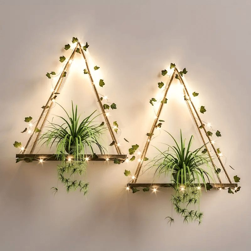 Maple Leaf Green Rattan Copper - Outdoor Lighting No Wiring incelemesi ve fiyatı