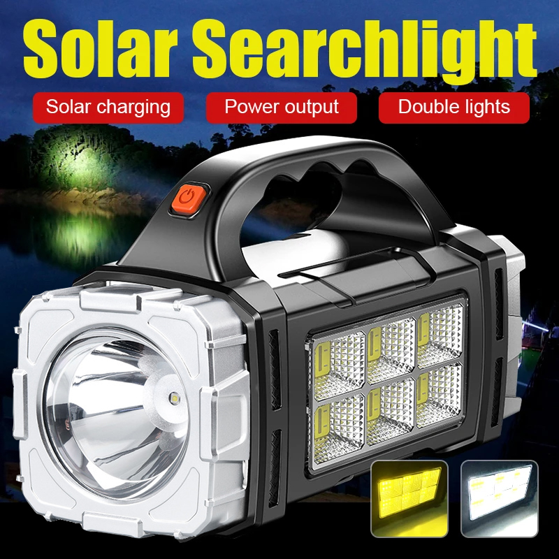 2024 Powerful LED Flashlight U - Fire Torch Solar incelemesi ve fiyatı