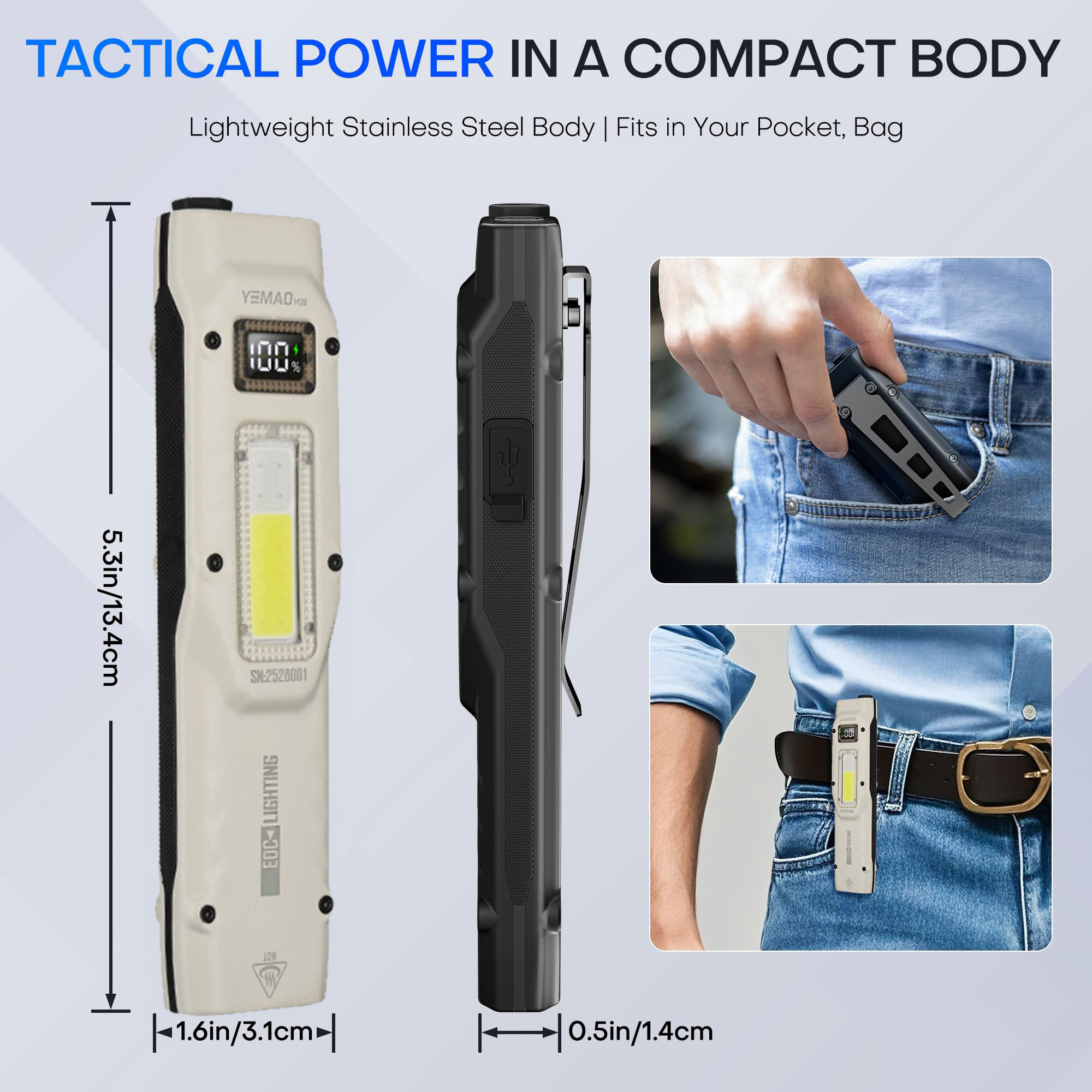 Portable 880LM YEMAO M28 Ultra - Outdoor Lighting Lowes incelemesi ve fiyatı