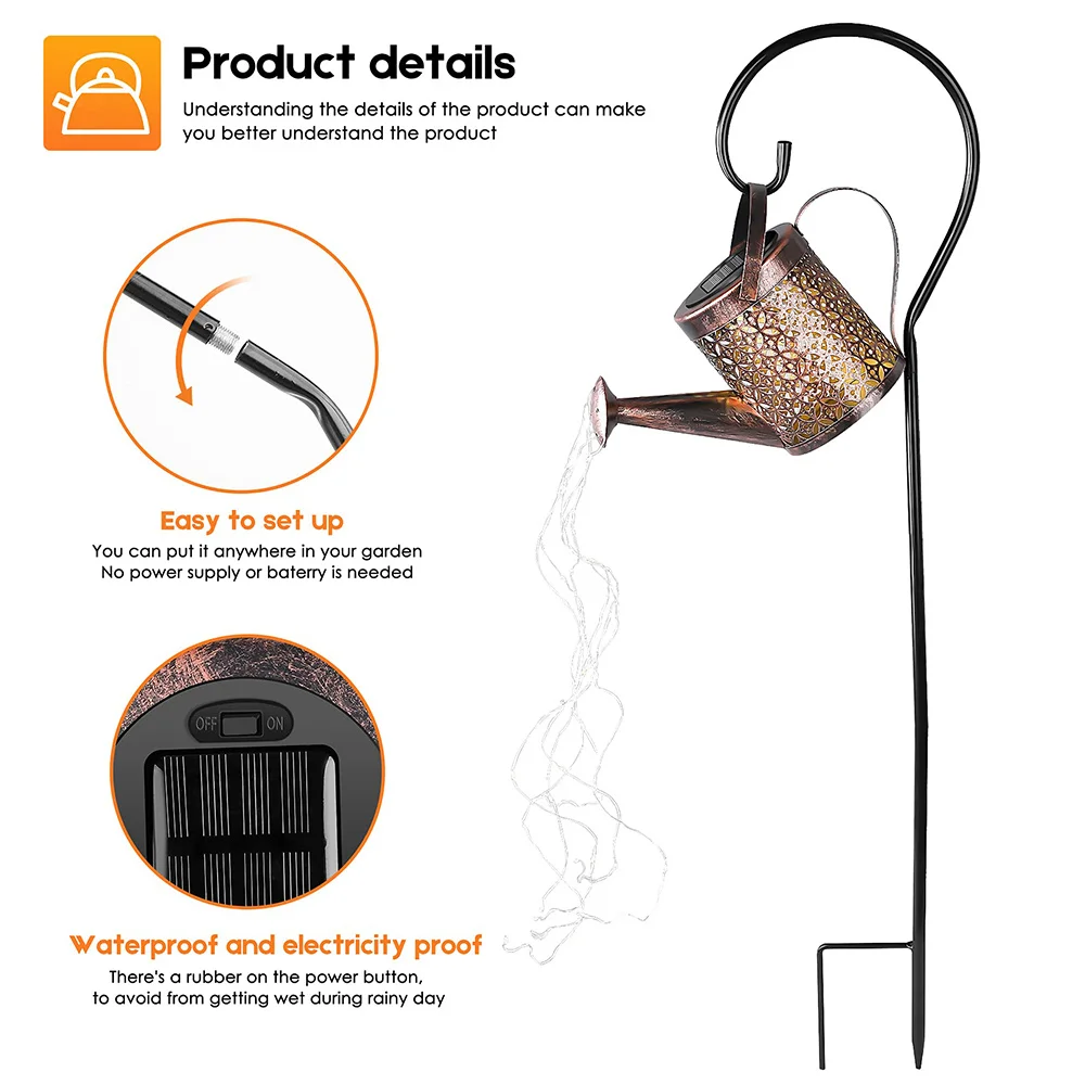 LED Solar Lights Outdoor Water - Outdoor Lighting Bronze incelemesi ve fiyatı