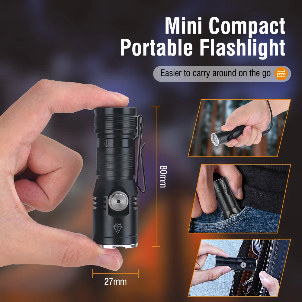 BORUiT ET15 EDC Flashlight Ult - Outdoor Lighting B&Q incelemesi ve fiyatı