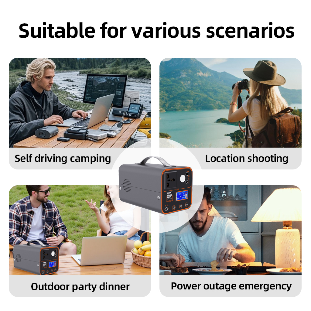 200W Portable Power Station 22 - Outdoor Lighting Socket incelemesi ve fiyatı