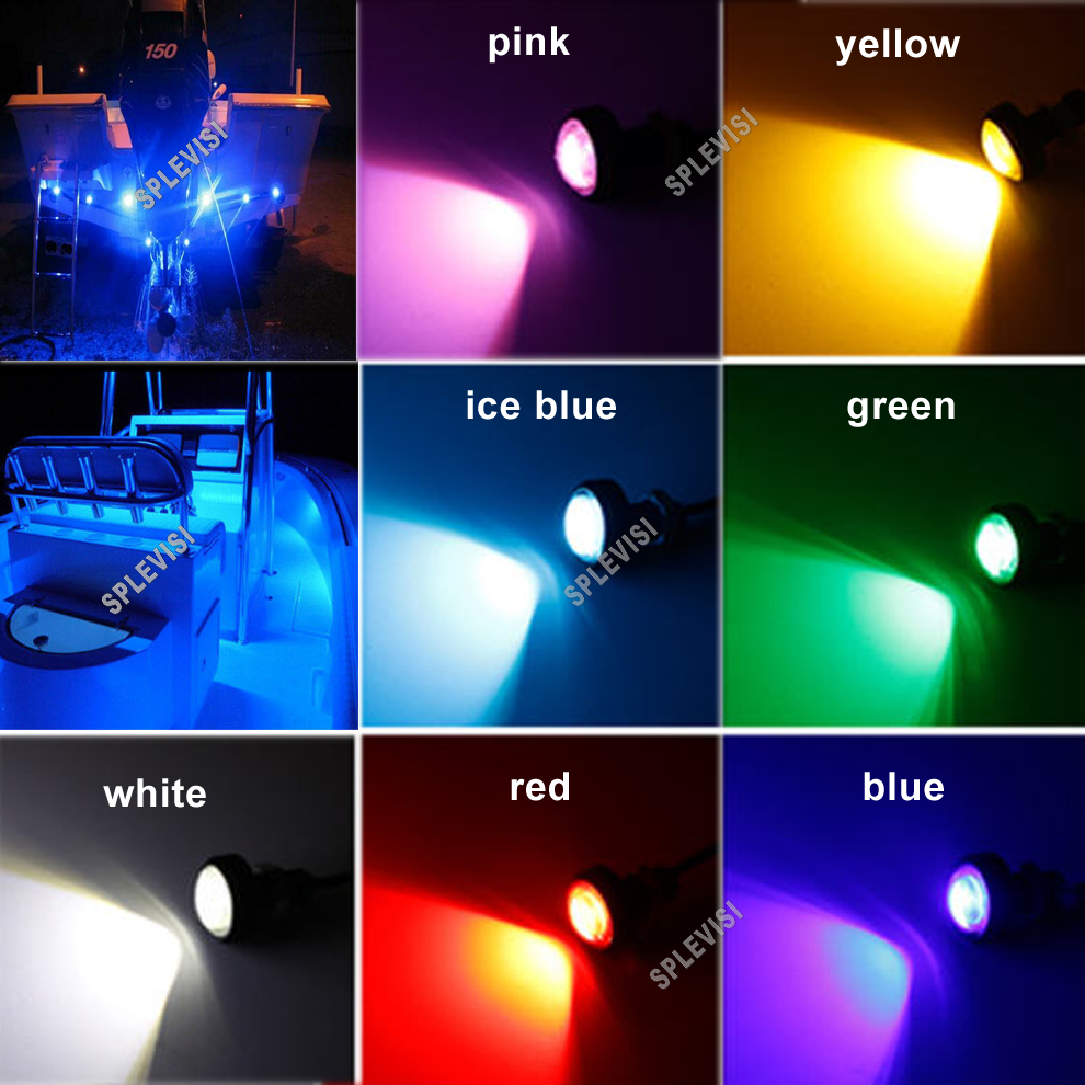 4PCS LED Boat Light Waterproof - Outdoor Lighting Permanent incelemesi ve fiyatı