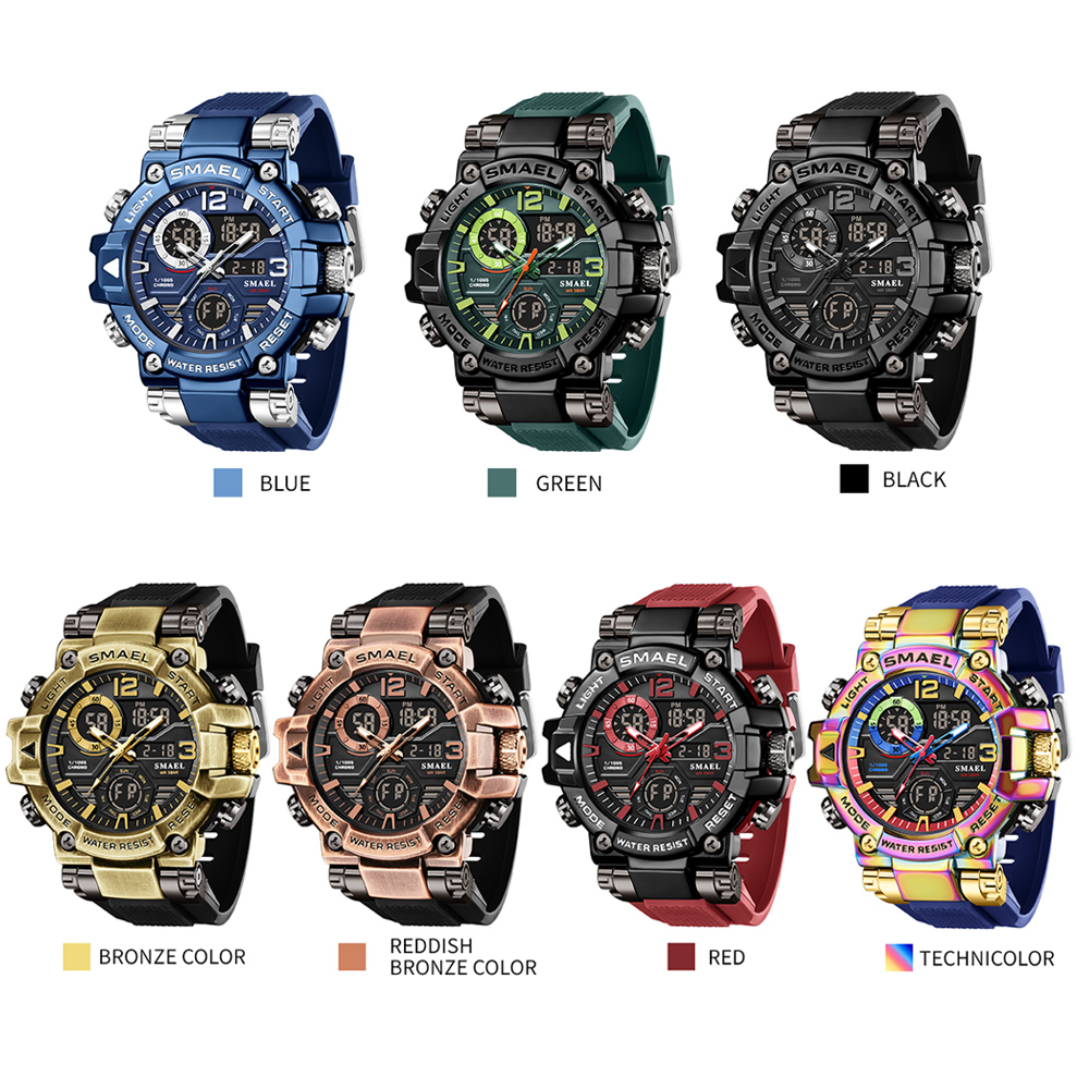 SMAEL Outdoor Men Watch Bronze - Outdoor Lighting Bronze incelemesi ve fiyatı