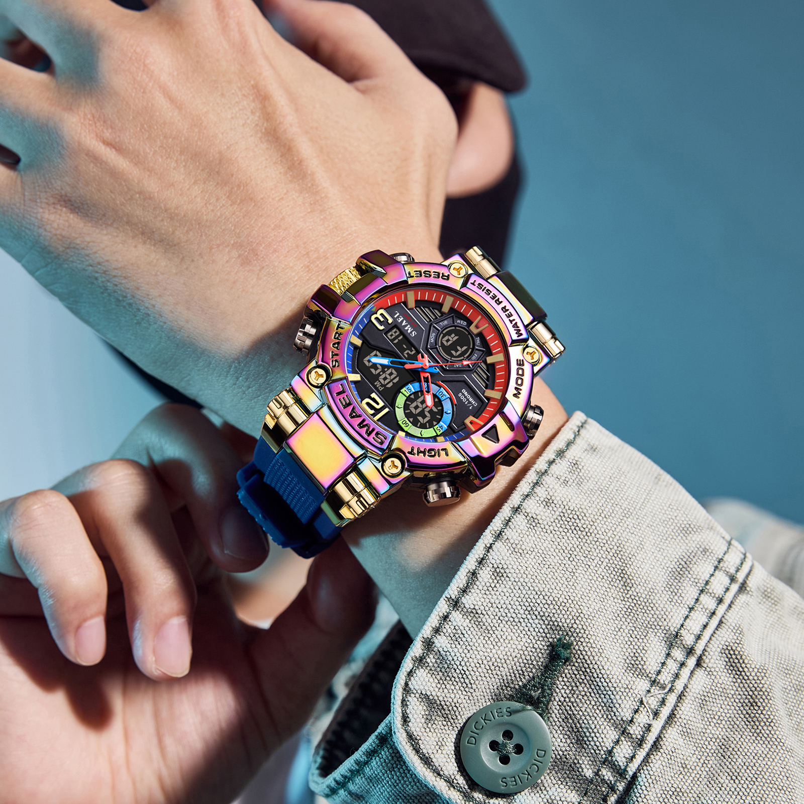 SMAEL Outdoor Men Watch Bronze - Outdoor Lighting Bronze incelemesi ve fiyatı