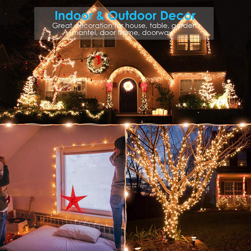 160M 1600LEDs Copper Wire Wate - Outdoor Lighting No Wiring incelemesi ve fiyatı