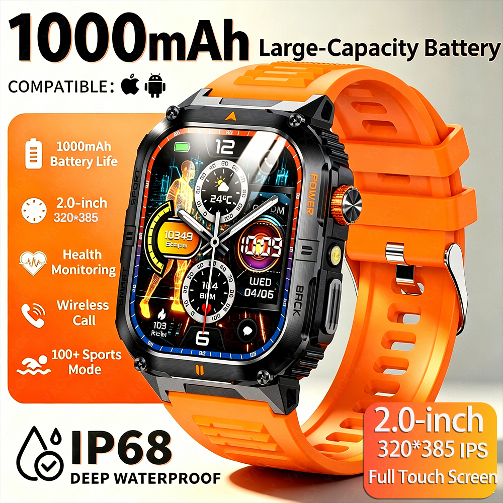 Military Smartwatch Outdoor Sp - Outdoor Lighting Ip Rating incelemesi ve fiyatı
