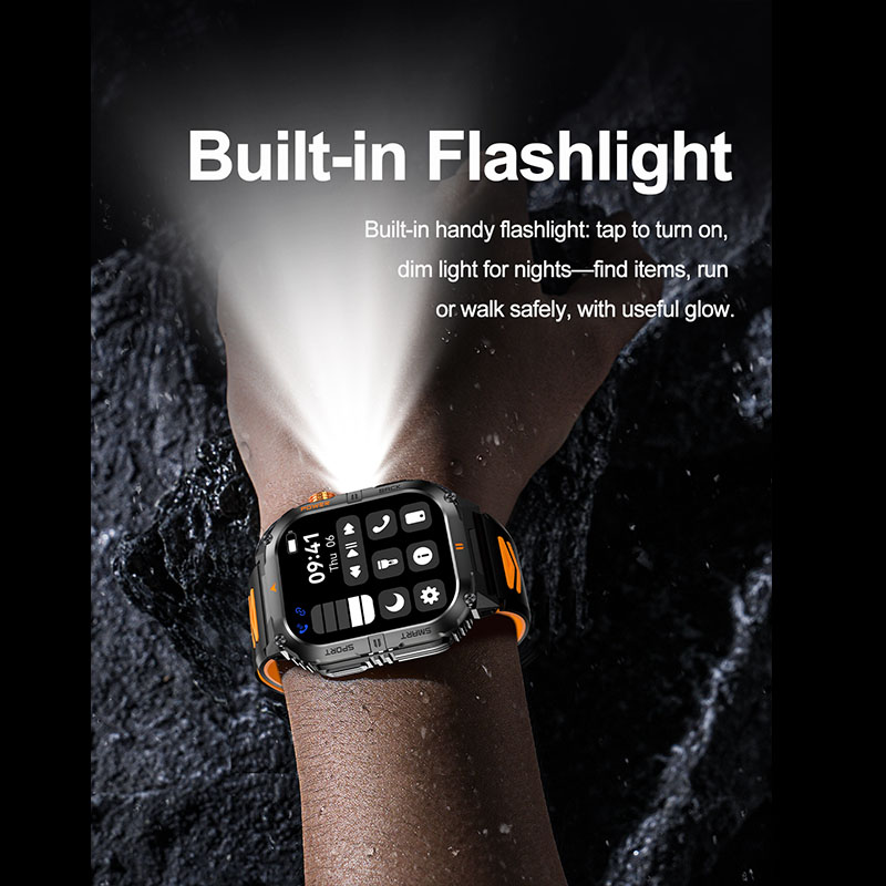 Military Smartwatch Outdoor Sp - Outdoor Lighting Ip Rating incelemesi ve fiyatı