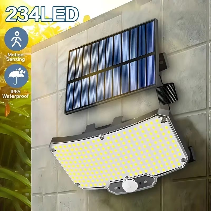 234LED Solar Outdoor Lights Mo - Outdoor Lighting With Motion Sensor incelemesi ve fiyatı