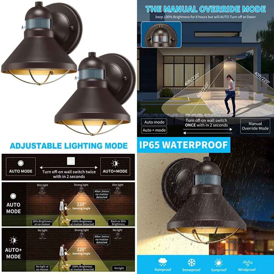 2 Pack Motion Sensor Outdoor L - Outdoor Lighting With Motion Sensor incelemesi ve fiyatı