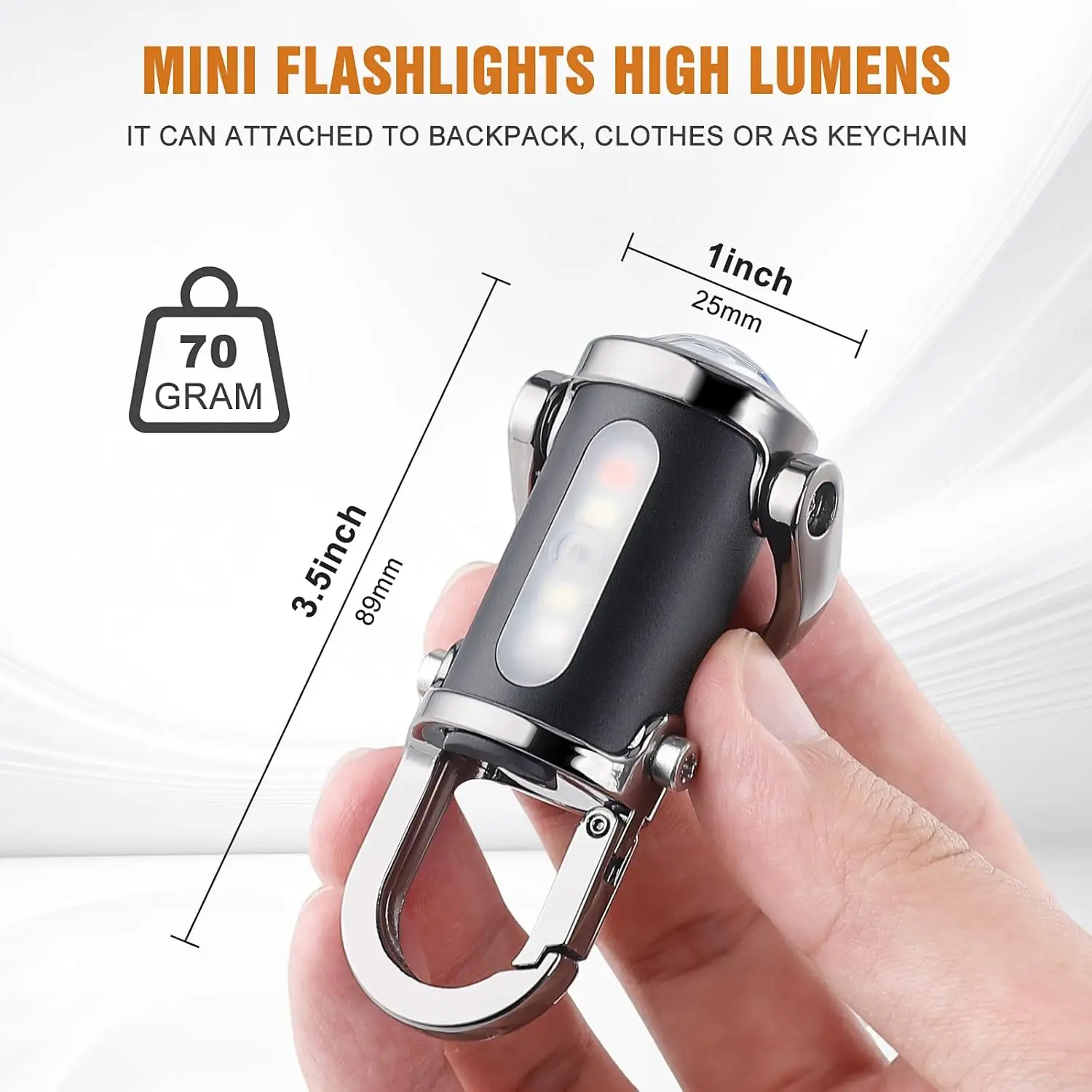 Mini Keychain Flashlight Recha - Outdoor Lighting Bollards incelemesi ve fiyatı