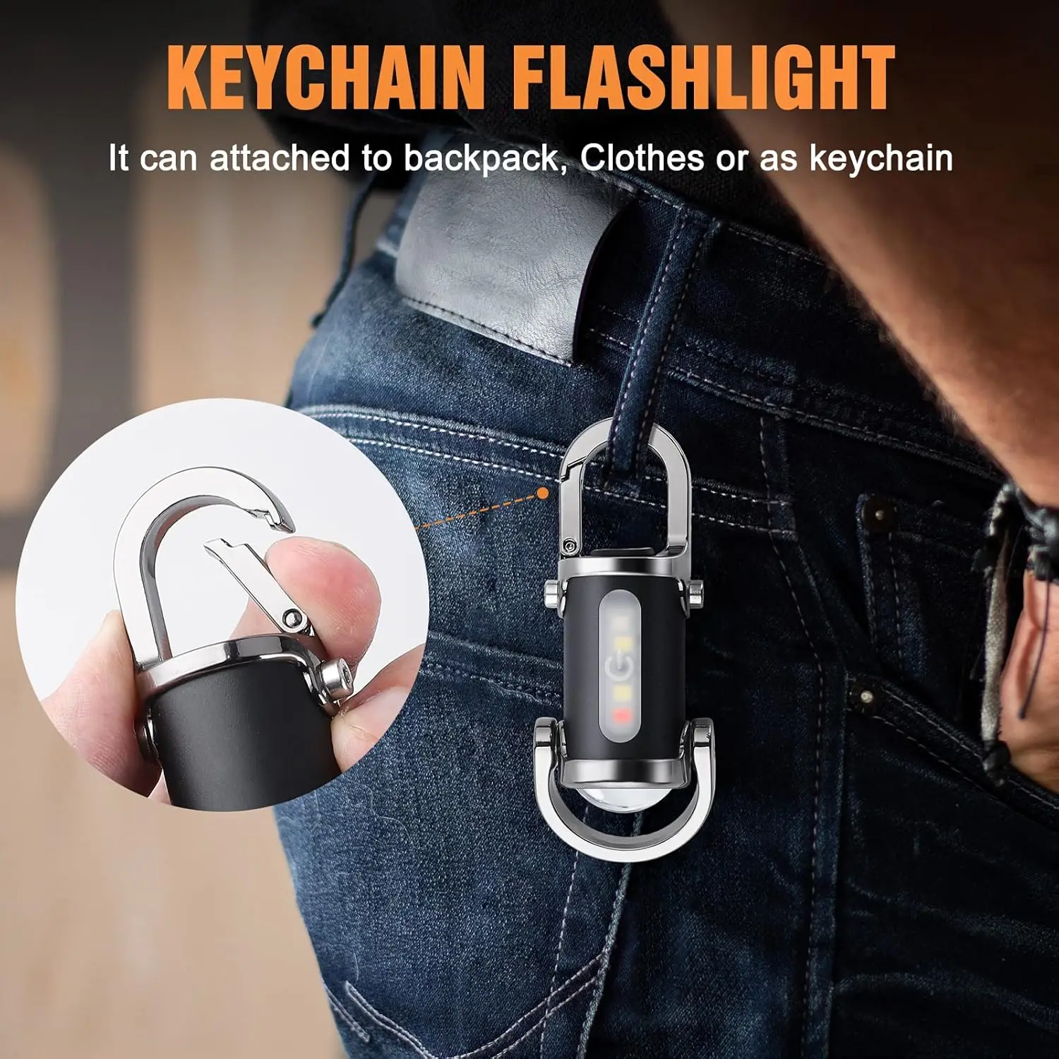 Mini Keychain Flashlight Recha - Outdoor Lighting Bollards incelemesi ve fiyatı