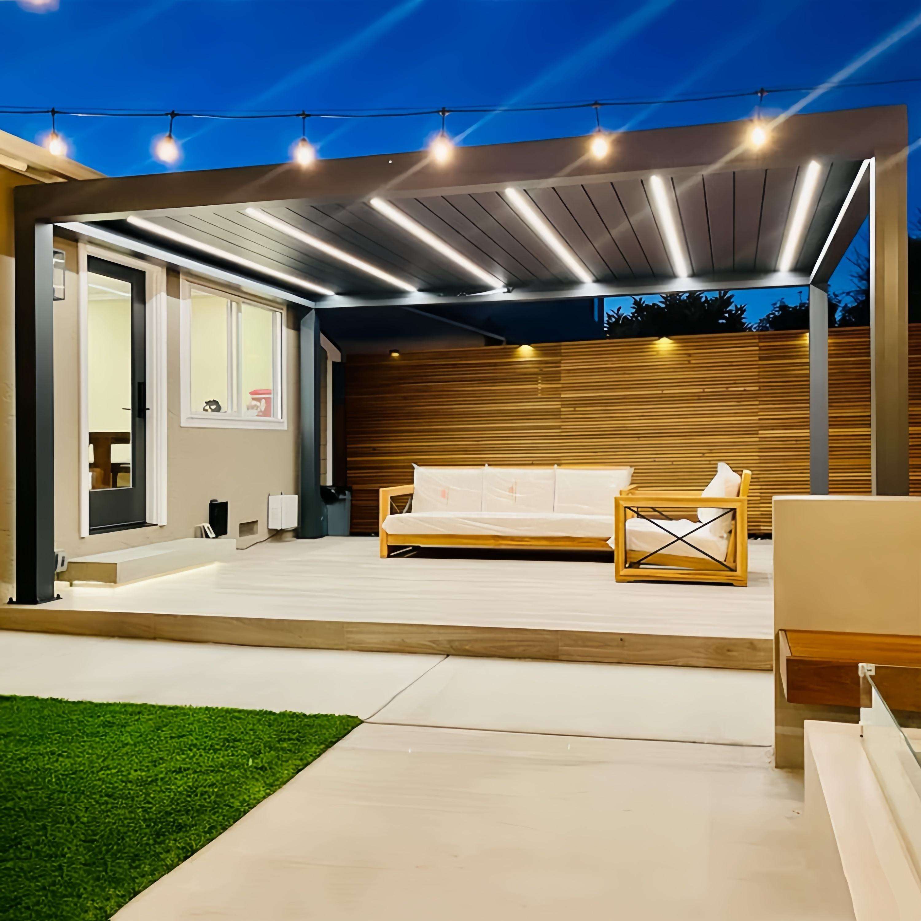 Anodized Swimming Pool Aluminu - Outdoor Lighting Gazebo incelemesi ve fiyatı
