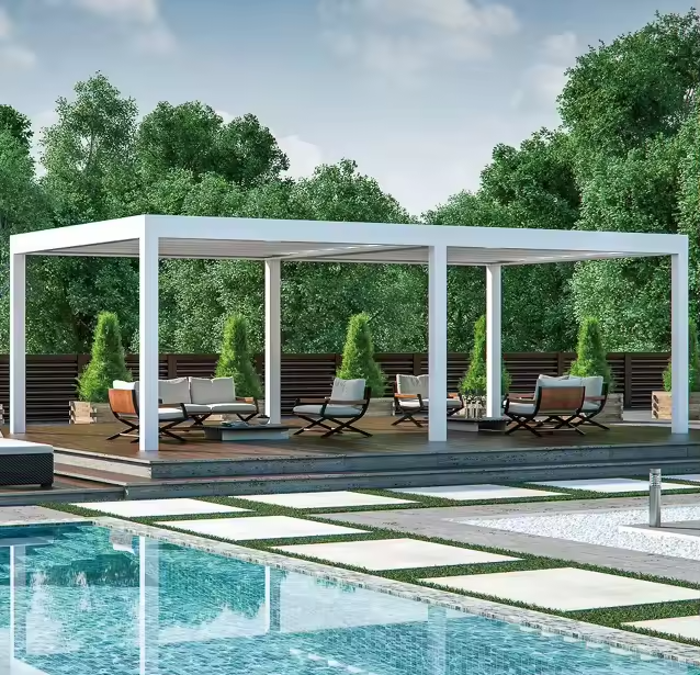 Anodized Swimming Pool Aluminu - Outdoor Lighting Gazebo incelemesi ve fiyatı