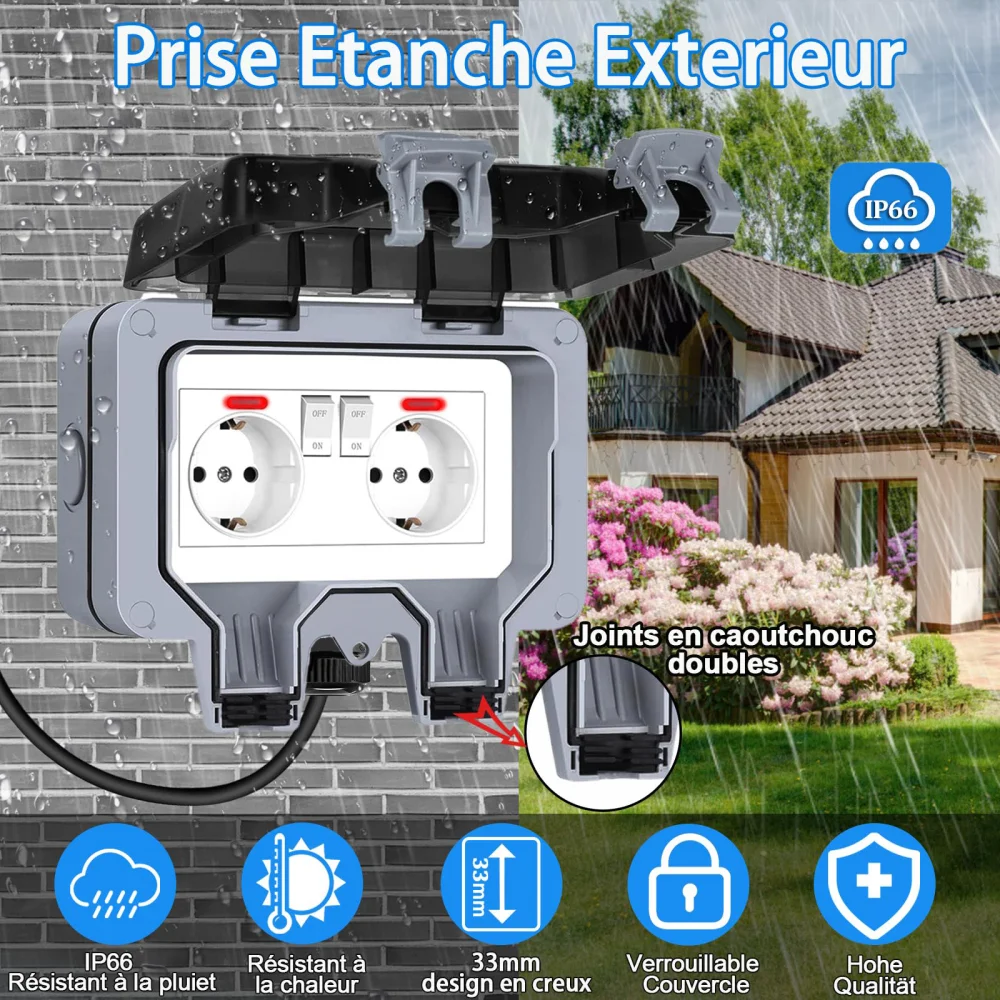 European-Style Outdoor Socket  - Outdoor Lighting Socket incelemesi ve fiyatı