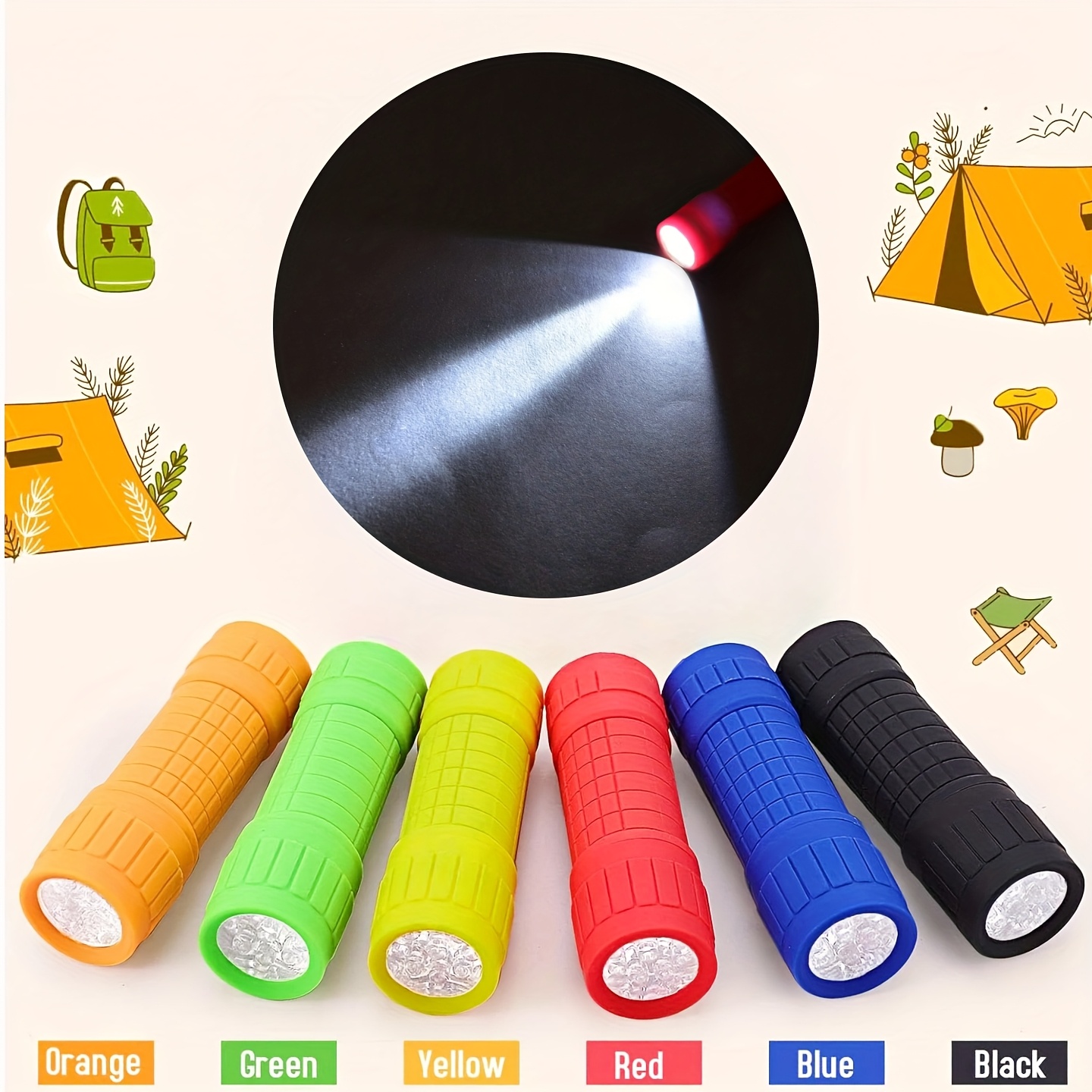 Mini Portable Flashlight Nine  - Outdoor Lighting Bollards incelemesi ve fiyatı