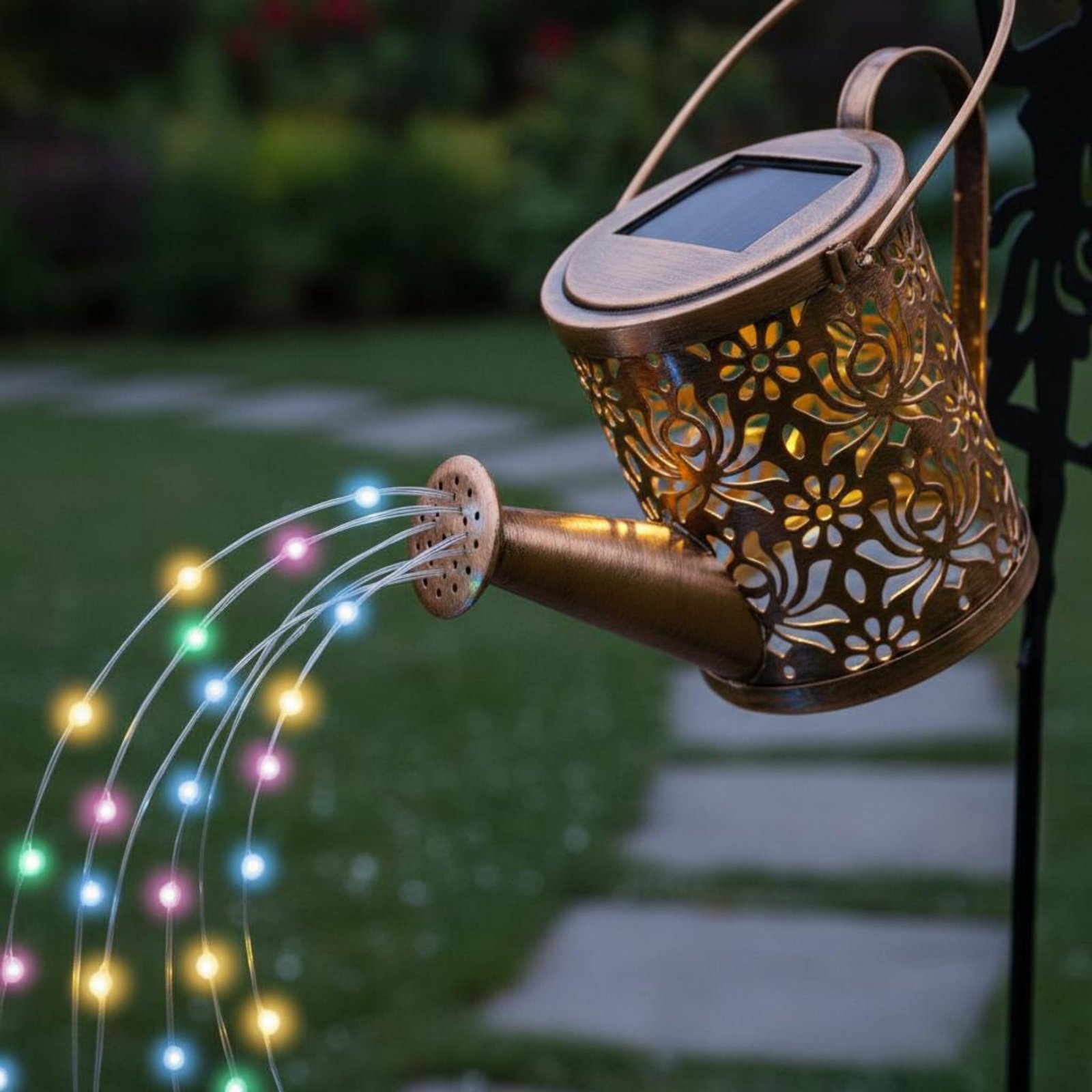 Solar Fairy Watering Can Light - Outdoor Lighting Patio incelemesi ve fiyatı