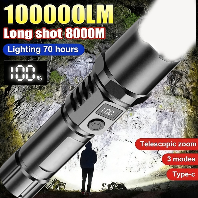 Powerful Led Handheld Flashlig - Outdoor Lighting Lowes incelemesi ve fiyatı