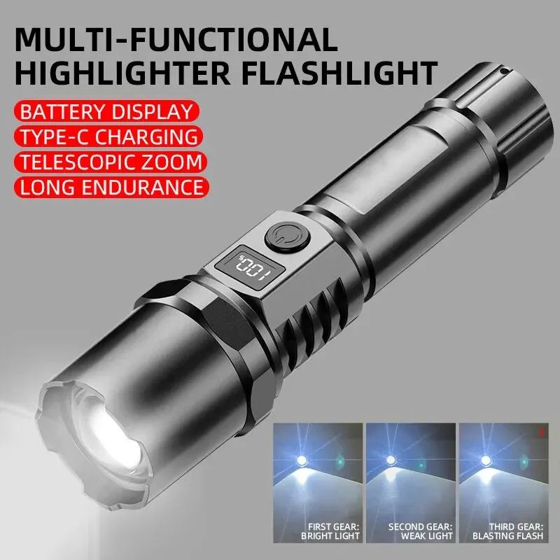 Powerful Led Handheld Flashlig - Outdoor Lighting Lowes incelemesi ve fiyatı