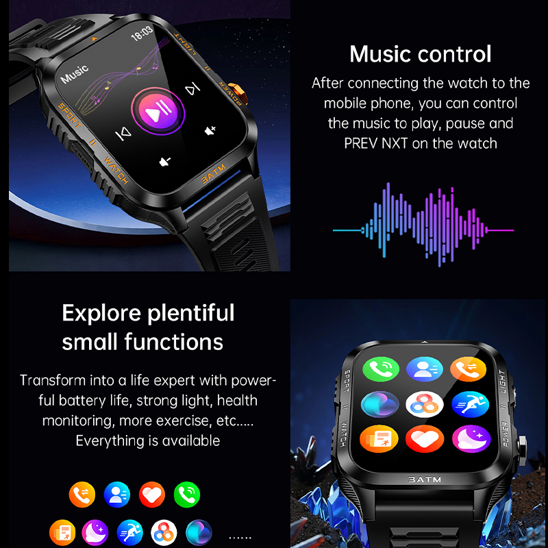 2026 New Men Smart Watch 3ATM  - Outdoor Lighting Ip Rating incelemesi ve fiyatı
