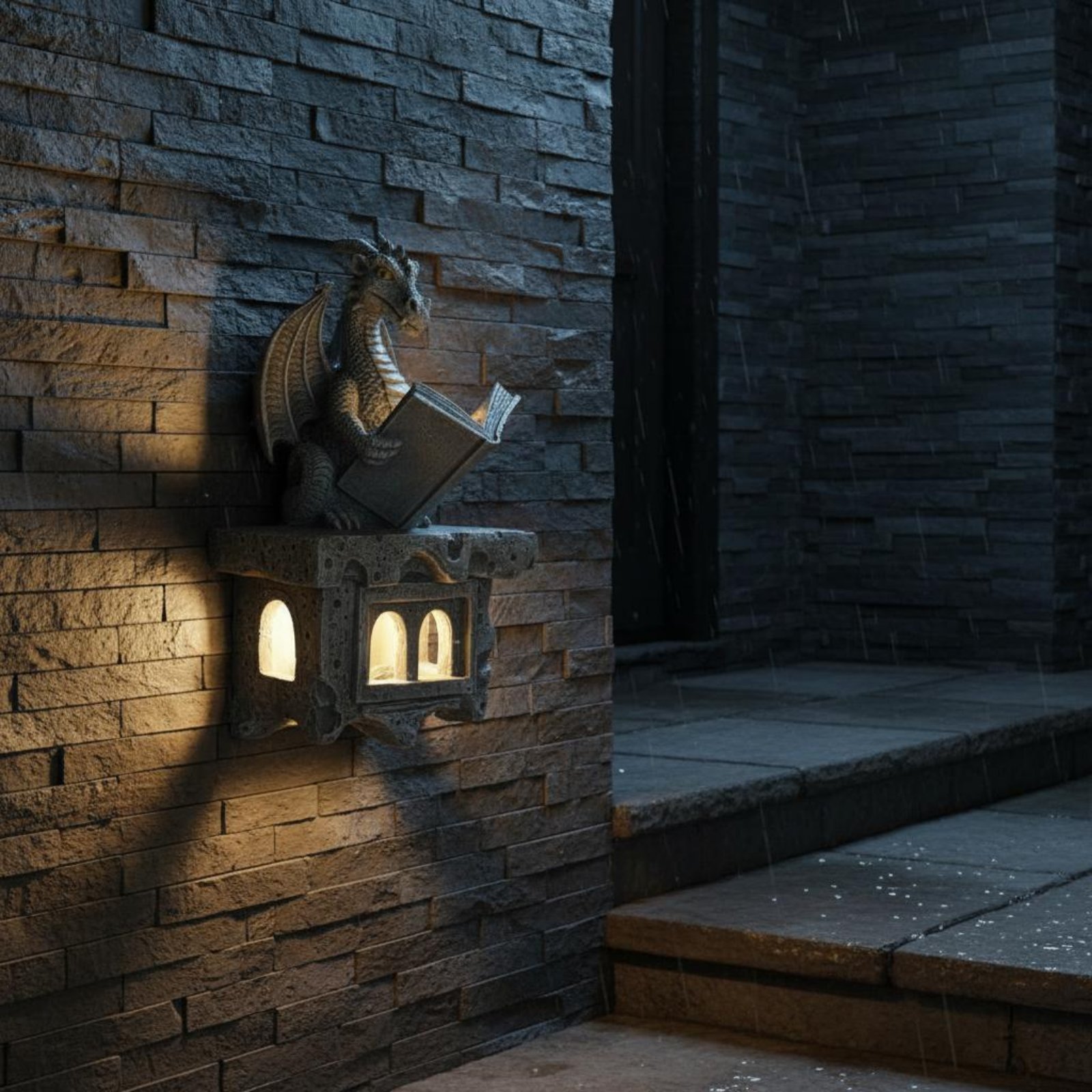 Solar Wyvern Wall Shine Auto O - Outdoor Lighting Patio incelemesi ve fiyatı