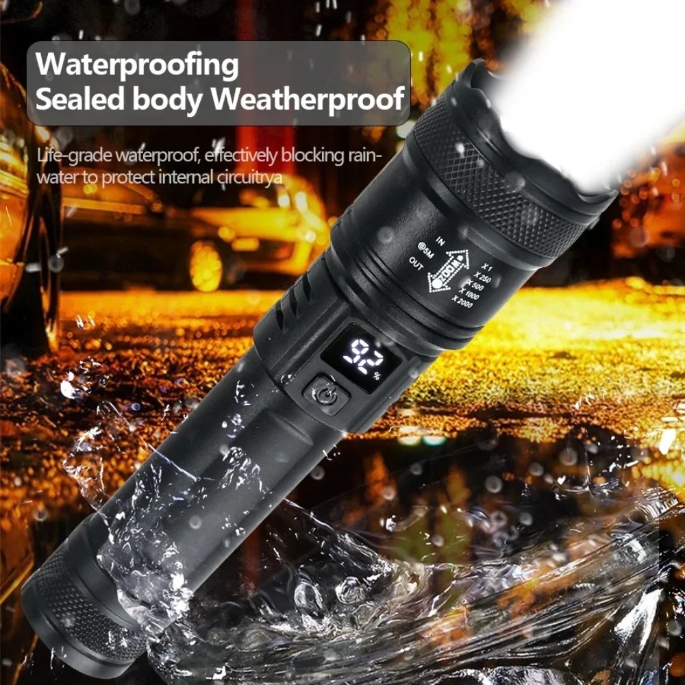 Rechargeable LED Flashlight Zo - Outdoor Lighting Permanent incelemesi ve fiyatı