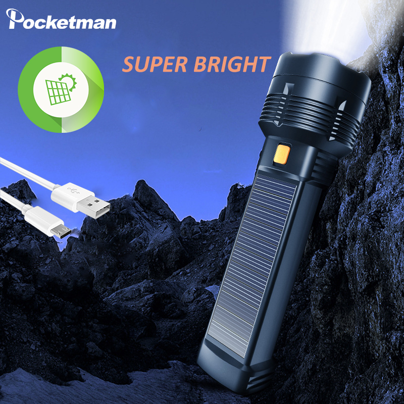 Solar-powered Flashlight Super - Fire Torch Solar incelemesi ve fiyatı