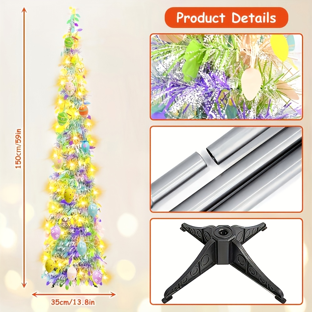 The Easter Artificial Christma - Outdoor Lighting No Wiring incelemesi ve fiyatı