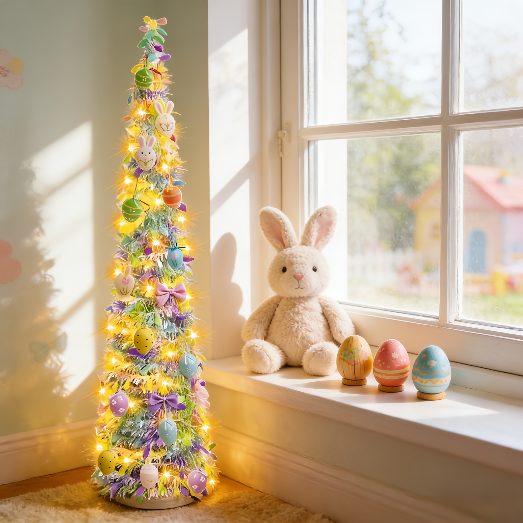 The Easter Artificial Christma - Outdoor Lighting No Wiring incelemesi ve fiyatı