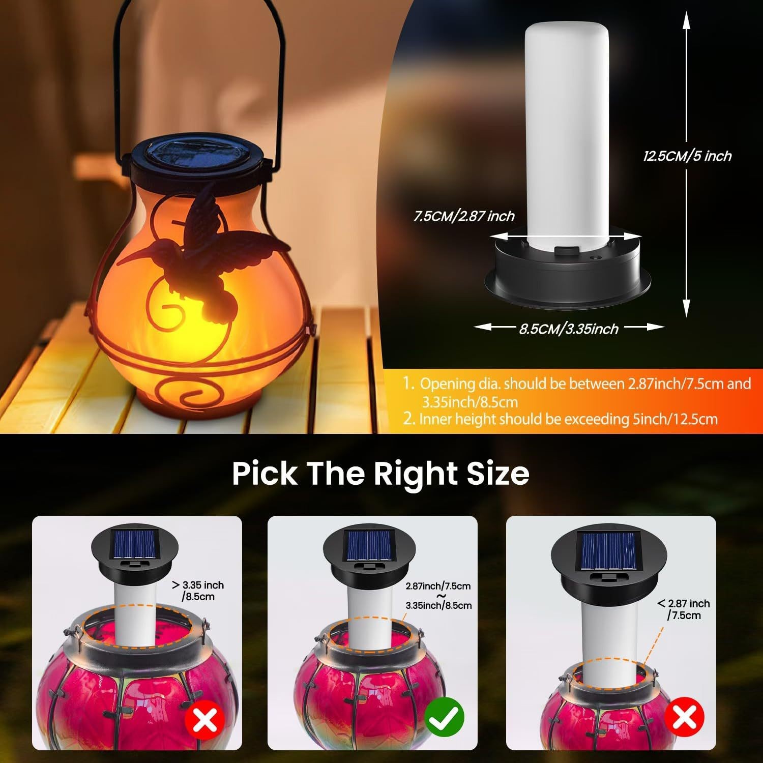 Solar Bottle Cap Light LED Fli - Fire Torch Solar incelemesi ve fiyatı