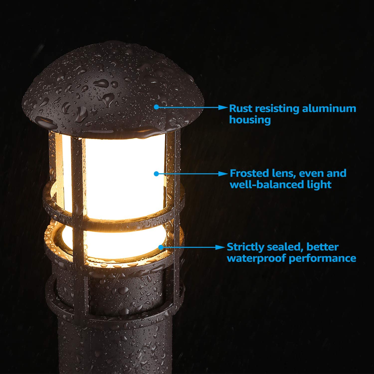 8Pcs LED Outdoor Garden Lawn L - Landscape Spike Light incelemesi ve fiyatı