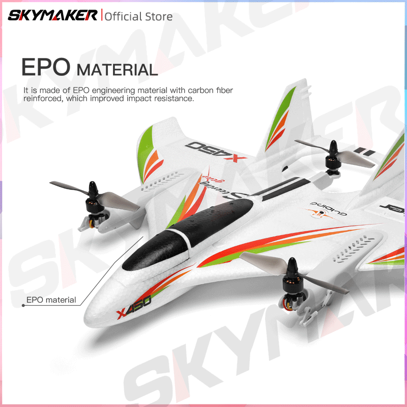Wltoys XKS X450 RC Airplane 2. - Outdoor Lighting Socket incelemesi ve fiyatı