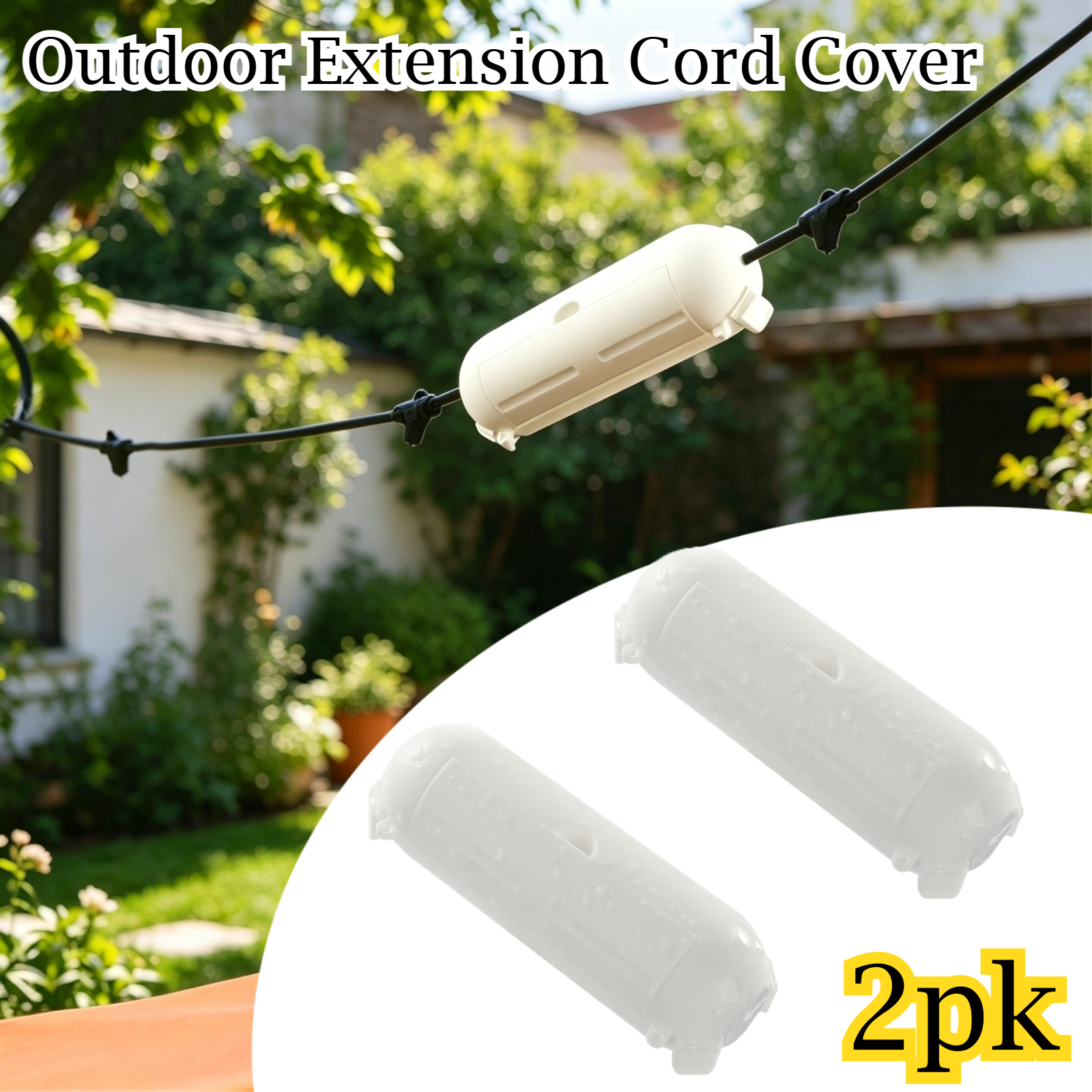2 Pack Waterproof Outdoor Conn - Outdoor Lighting Socket incelemesi ve fiyatı