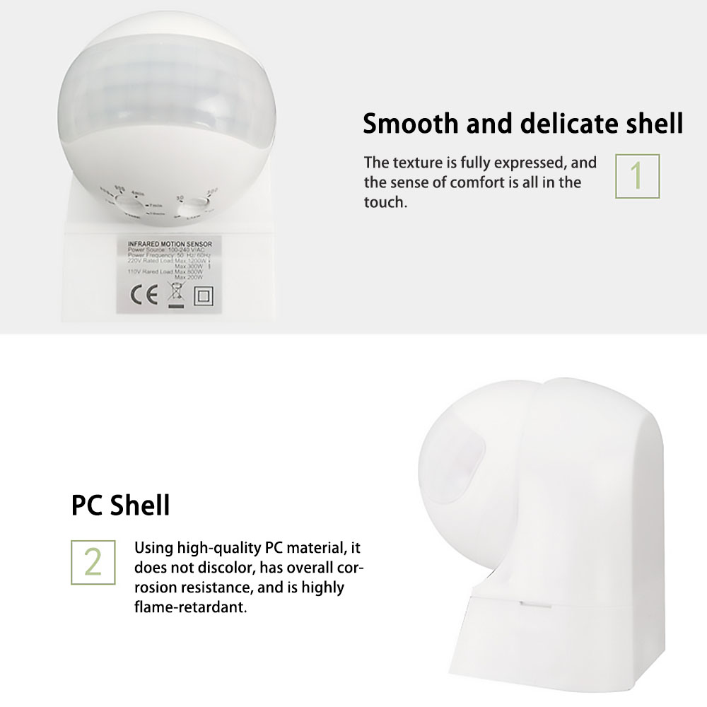 220V Outdoor Waterproof Wall-m - Outdoor Lighting With Motion Sensor incelemesi ve fiyatı