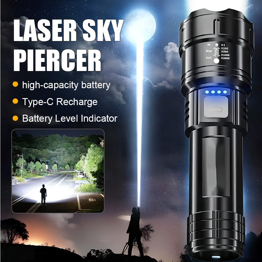 High Power P50 LED Flashlight  - Outdoor Lighting Lowes incelemesi ve fiyatı
